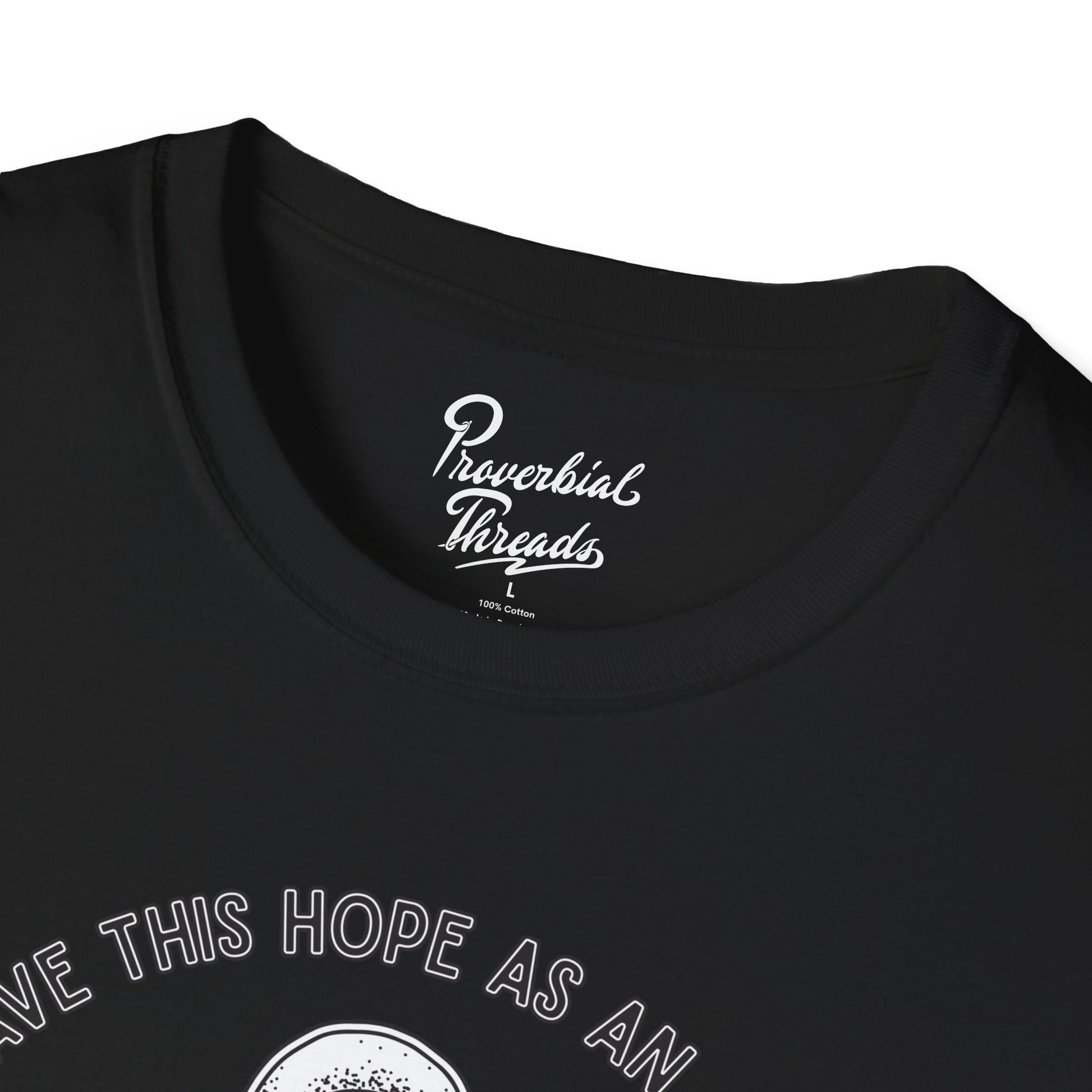 Anchored Shirt – Hebrews 6:19 Christian Nautical Tee Unisex Softstyle T-Shirt, Inspirational Shirt, Faith Apparel, Christian Gift, Bible Verse Tee, Casual Wear