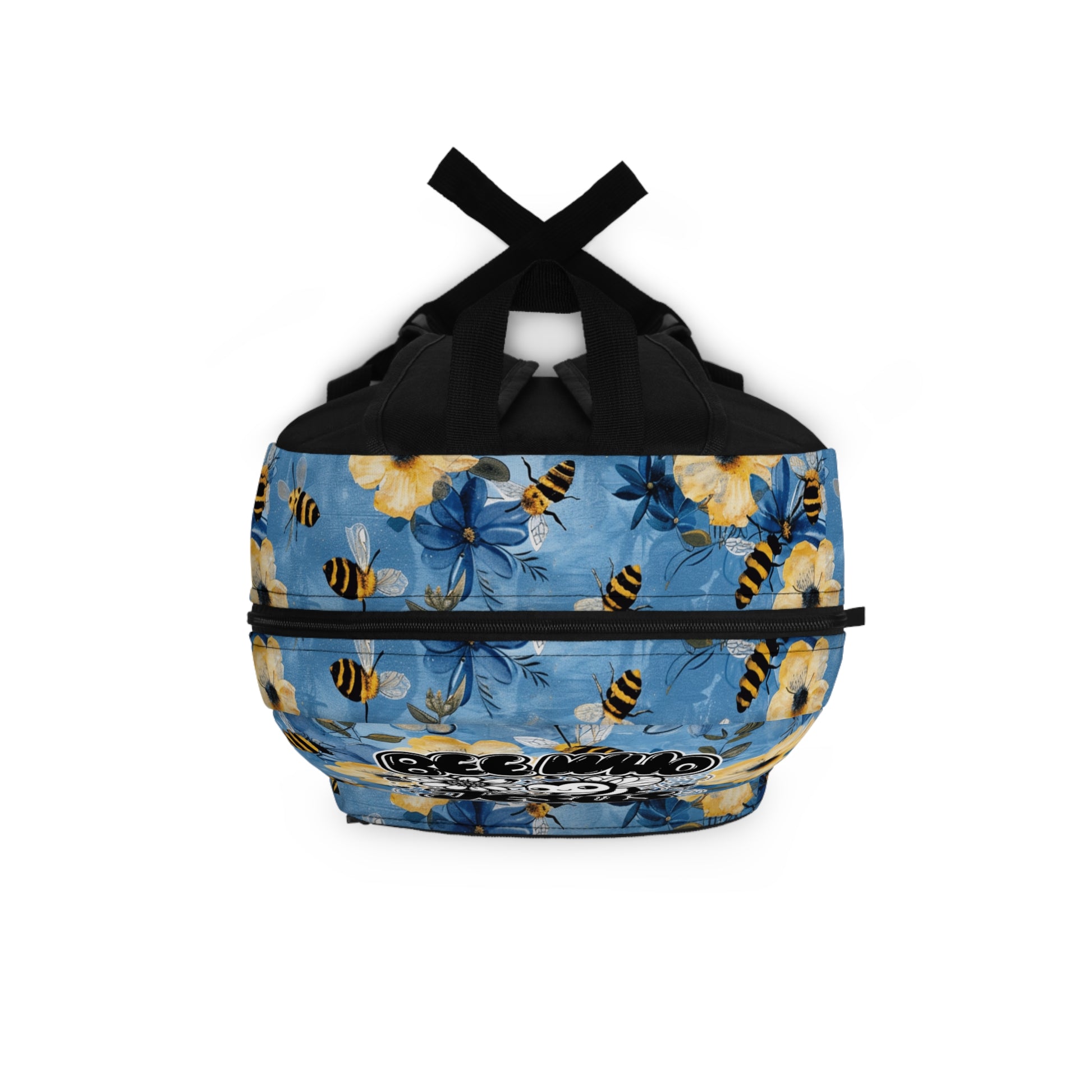 Bee Who Jesus Wants You to Be Floral Backpack - Perfect for School, Travel, Cute Bag for Kids and Adults, Inspirational Gift