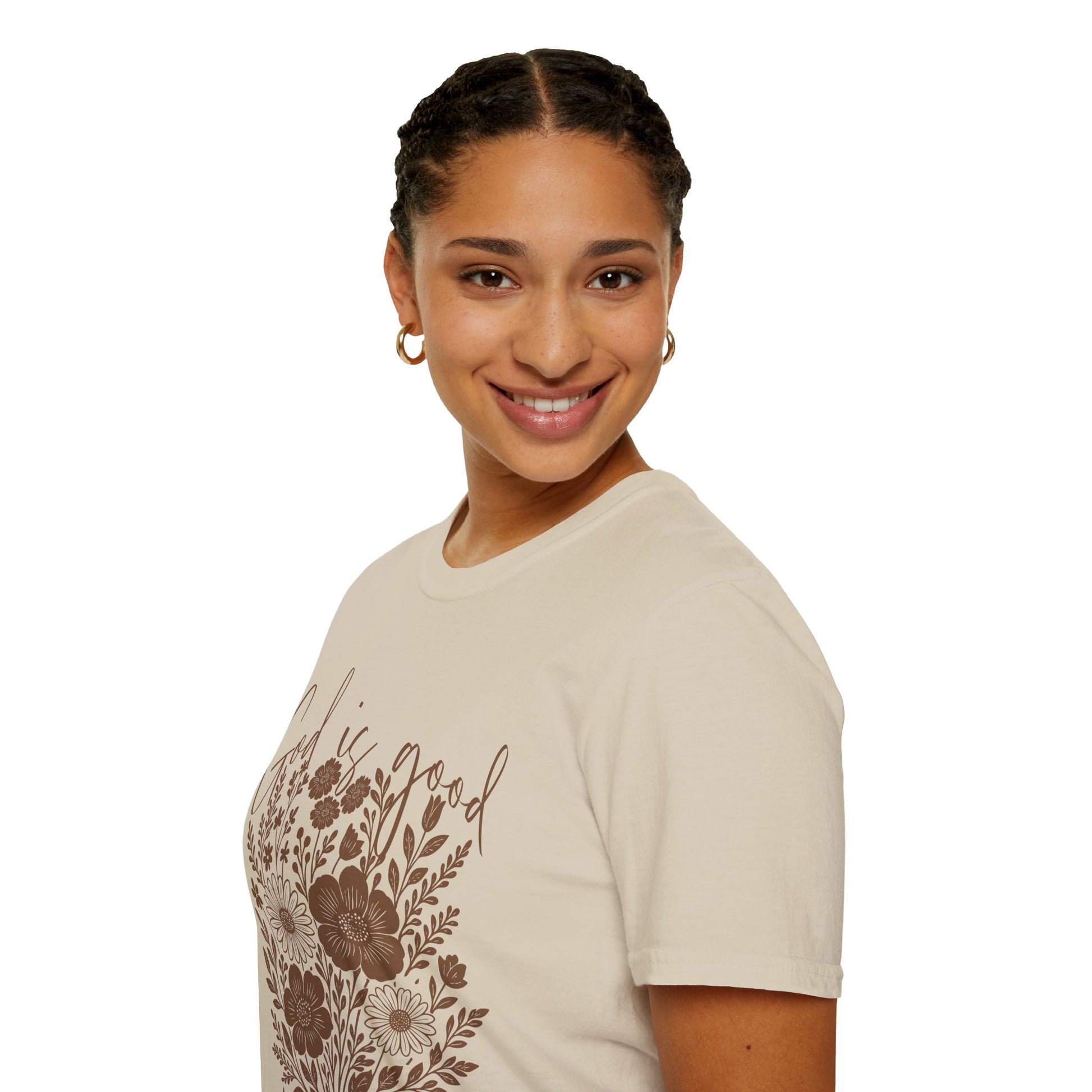 Boho Floral God is Good All the Time T-Shirt, Gift for her, Christian Gift