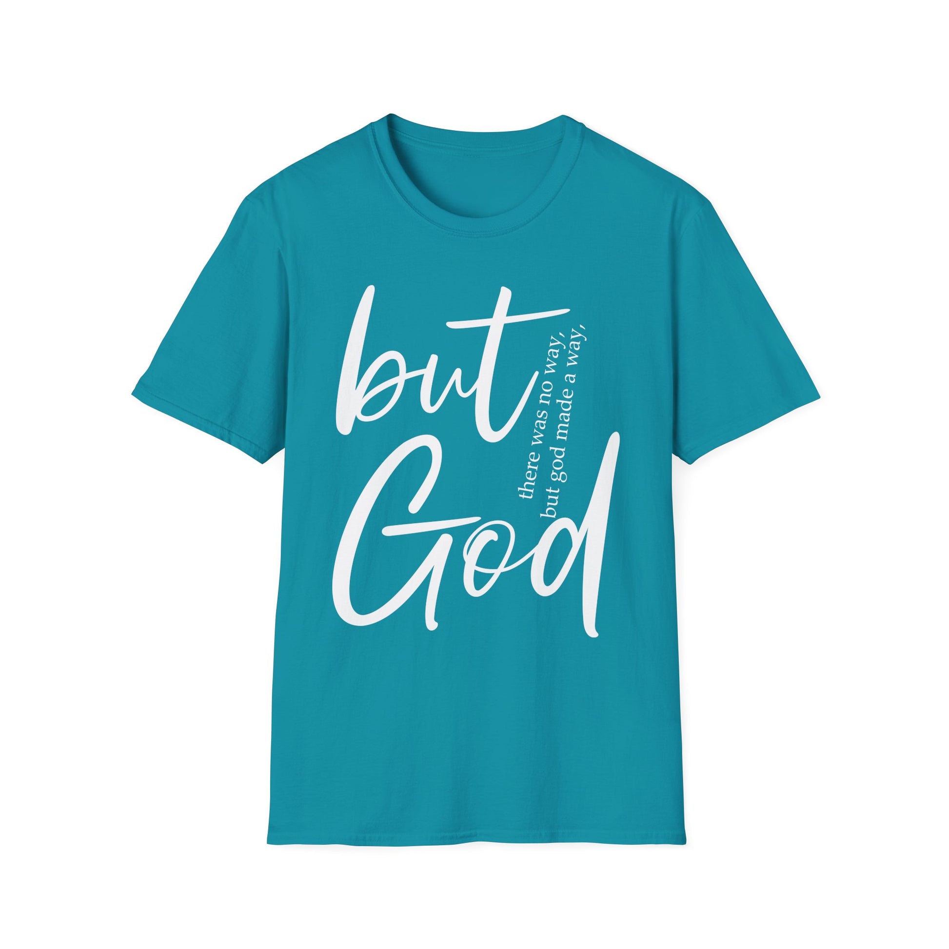Inspirational T-Shirt - 'But God made a way' - Christian Gift for her
